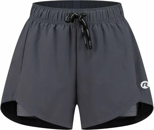 Shorce 2-në-1 për femra Rogelli, gri