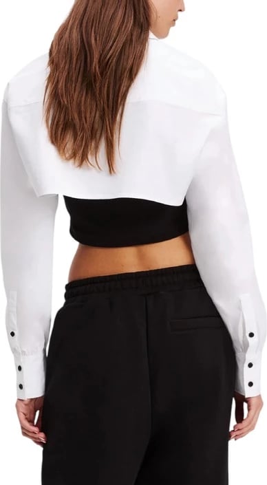 Këmishë femra Karl Lagerfeld Jeans e bardhë
