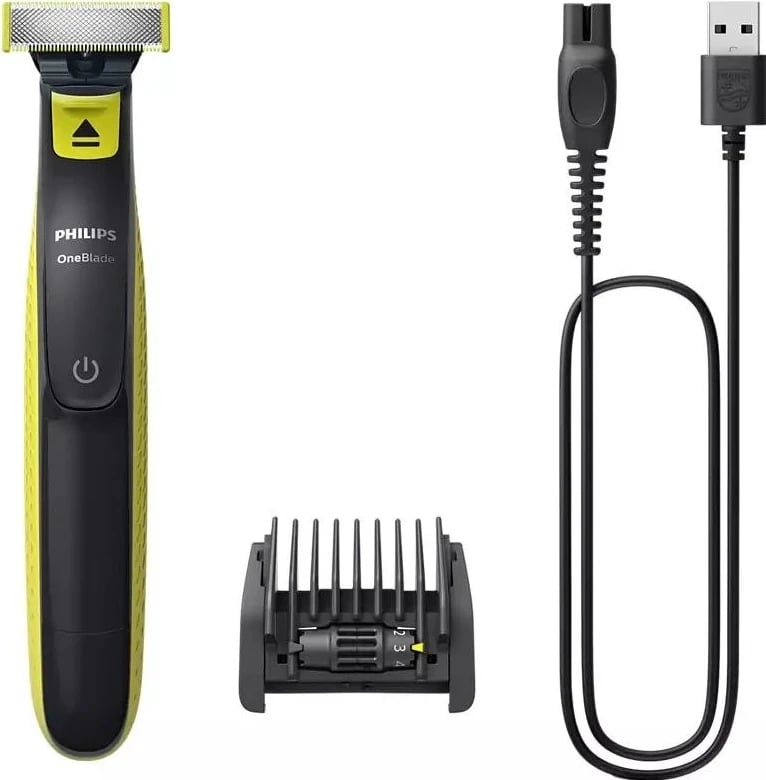 Makinë rroje Philips OneBlade  QP2724/20, e zezë/ e verdhë