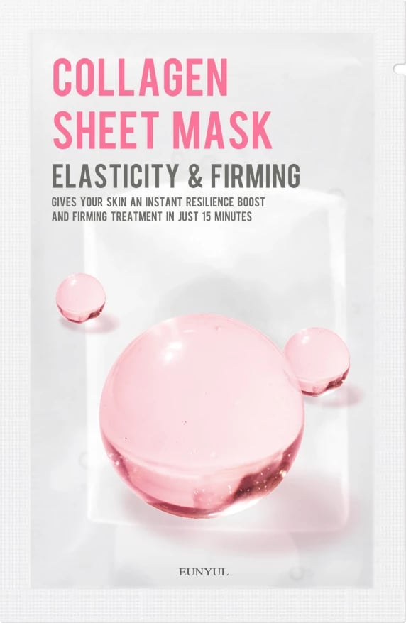 Maskë për fytyrë për femra EUNYUL Collagen Sheet Mask Firming and Elasticizing, 22ml