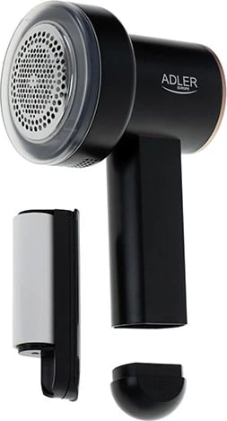 Heqës pushash, Adler, AD 9619, ekran LED, 3 shpejtësi 6500/7500/8500 rpm, bateri 2000mAh, USB-C, e zezë-ari