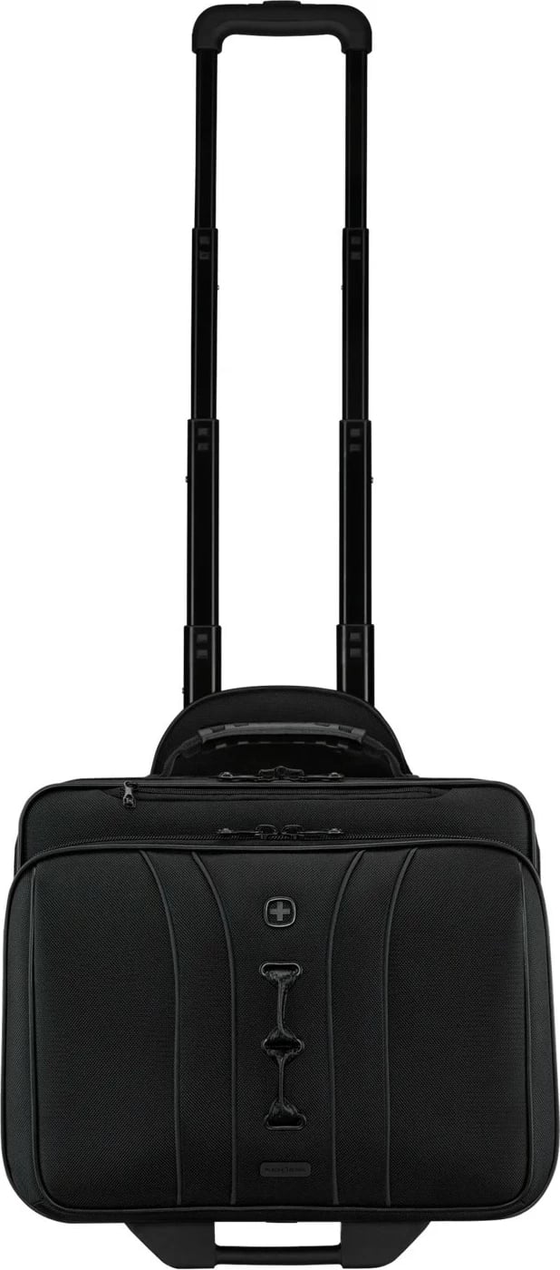 Çantë laptopi Wenger Legacy Black Series 15.6 inç me rrota, e zezë