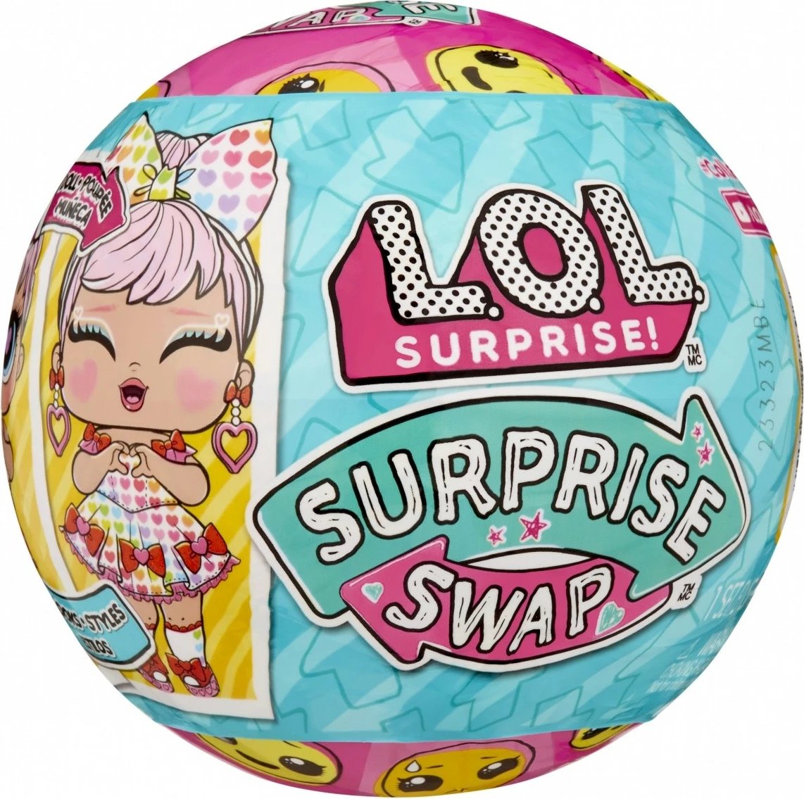 Kukull L.O.L. Surprise Swap Tot, MGA, 1 copë, plastikë, shumëngjyrëshe