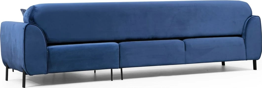 Kënd divan-krevat Atelier del Sofa, kënd i djathtë, ngjyrë blu e errët (L3-Chl)
