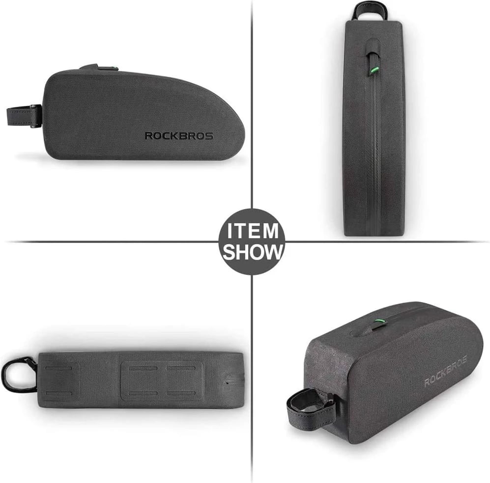 Çantë kornize biçiklete Rockbros AS-019-1, 1.6L, e zezë