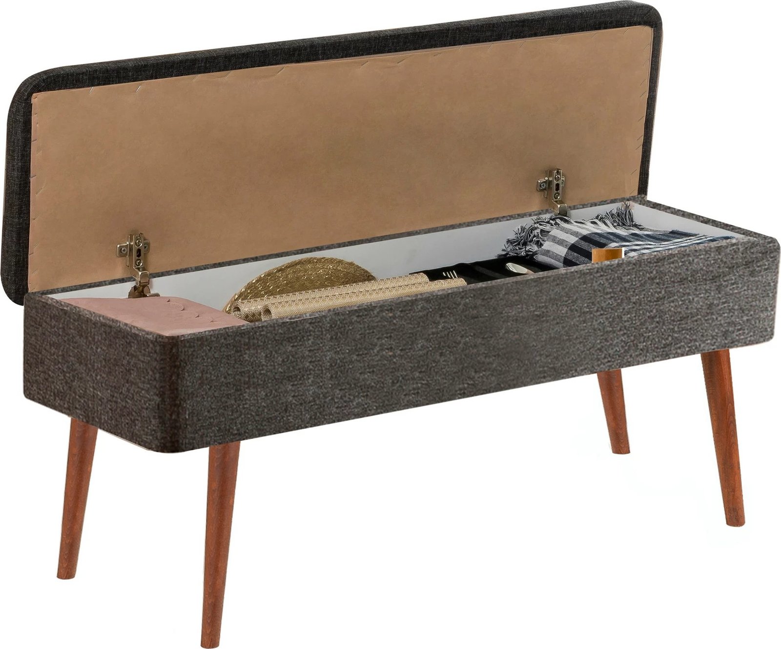 Bankë Hanah Home, Vina 1053-2, antracit, arrë