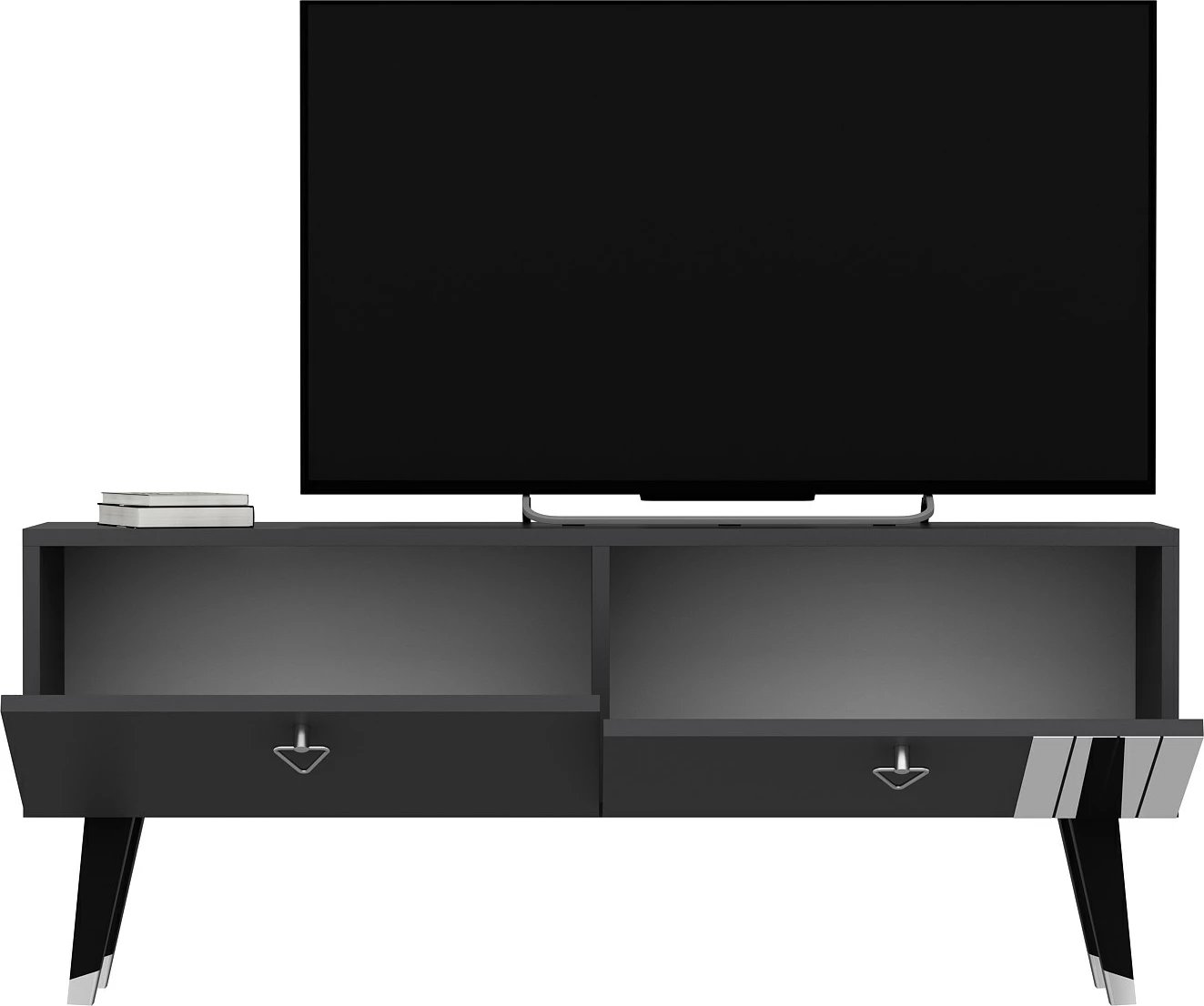 Komodë për TV Hanah Home, Tarab, ngjyrë antracit