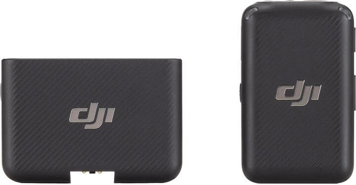Sistem audio pa tela DJI Mic Basic, 1 transmetues + 1 marrës, i zi