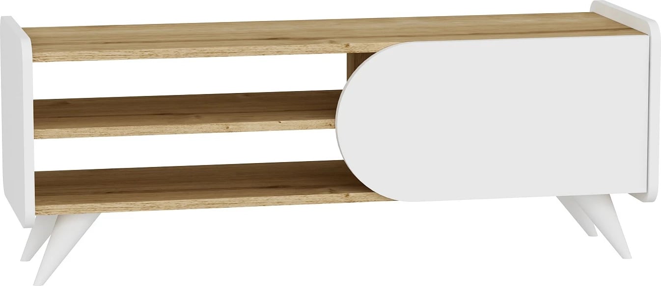 Komodë TV Hanah Home, Mindy Tv 120, ngjyrë safir dhe e bardhë