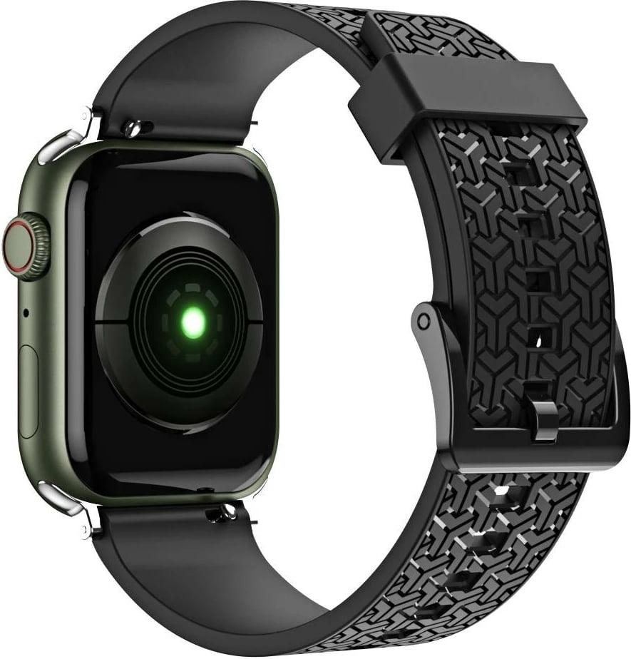 Rrip për smartwatch Hurtel Strap Y për Apple Watch 42/44/45mm, TPU, i zi Rrip për smartwatch Hurtel Strap Y për Apple Watch 42/44/45mm, TPU, i zi