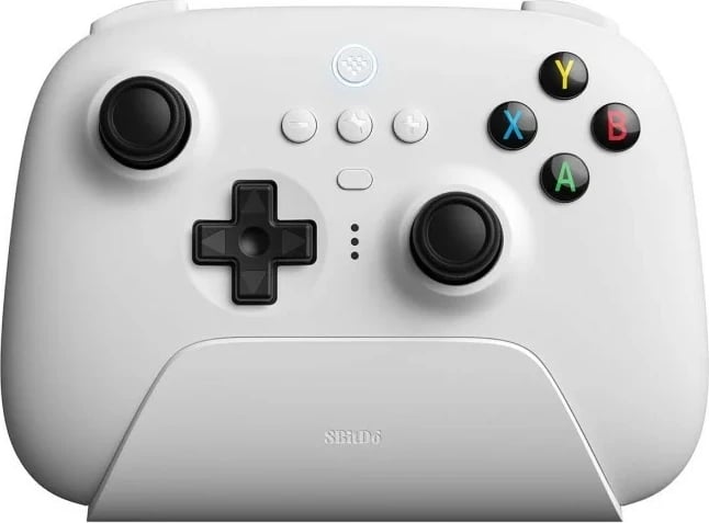 Gamepad 8BitDo Ultimate 2.4G Hall Edition, wireless, për PC/Android/Apple, Bardhë