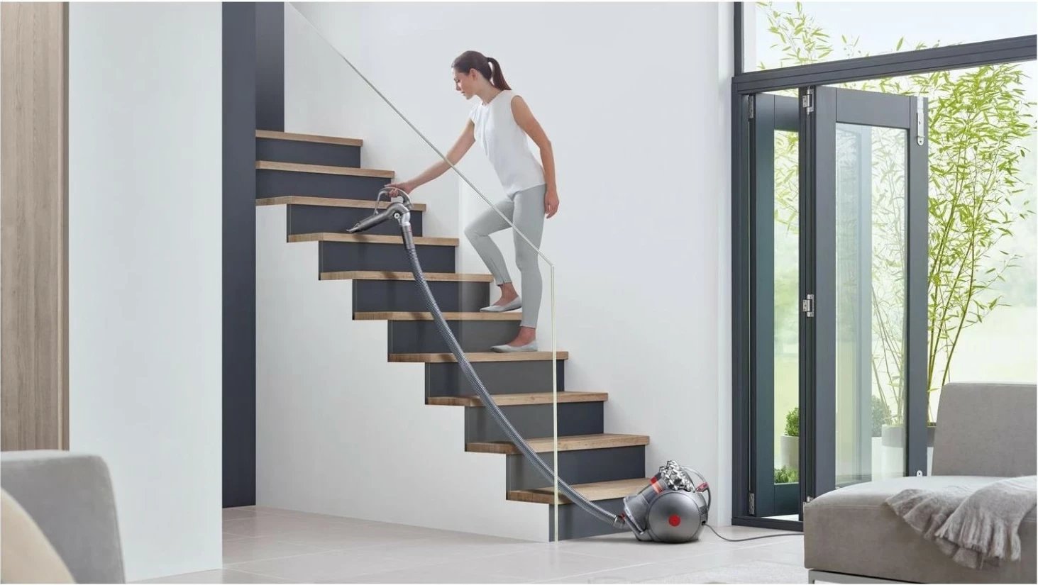 Fshesë me korent Dyson Big Ball Parquet 2, pa qese, argjend