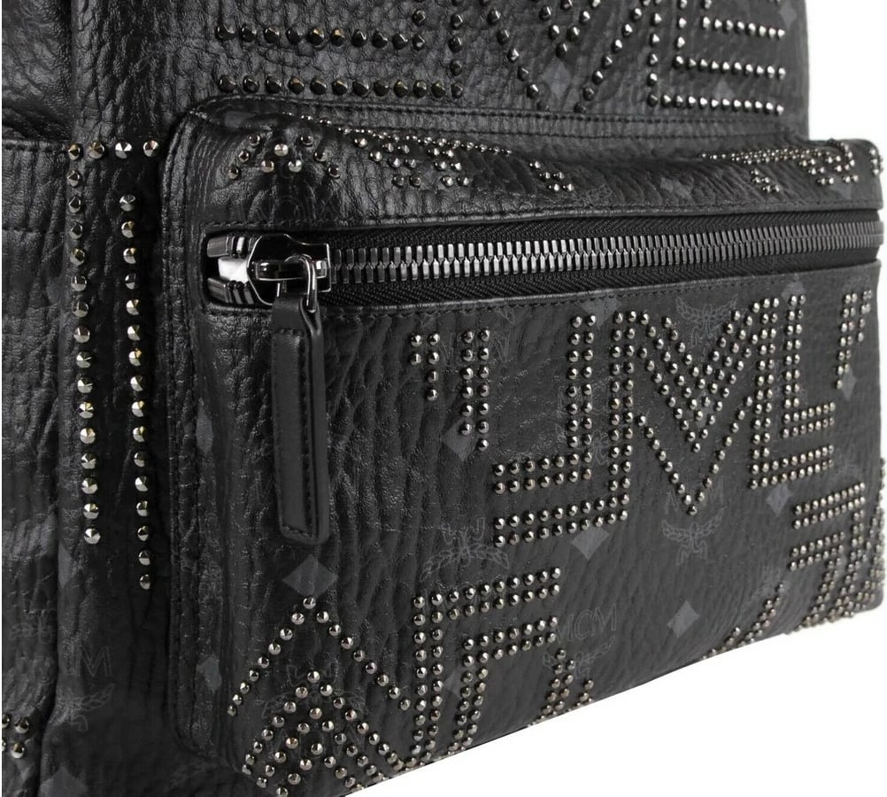 Çantë shpine për femra MCM, e zezë