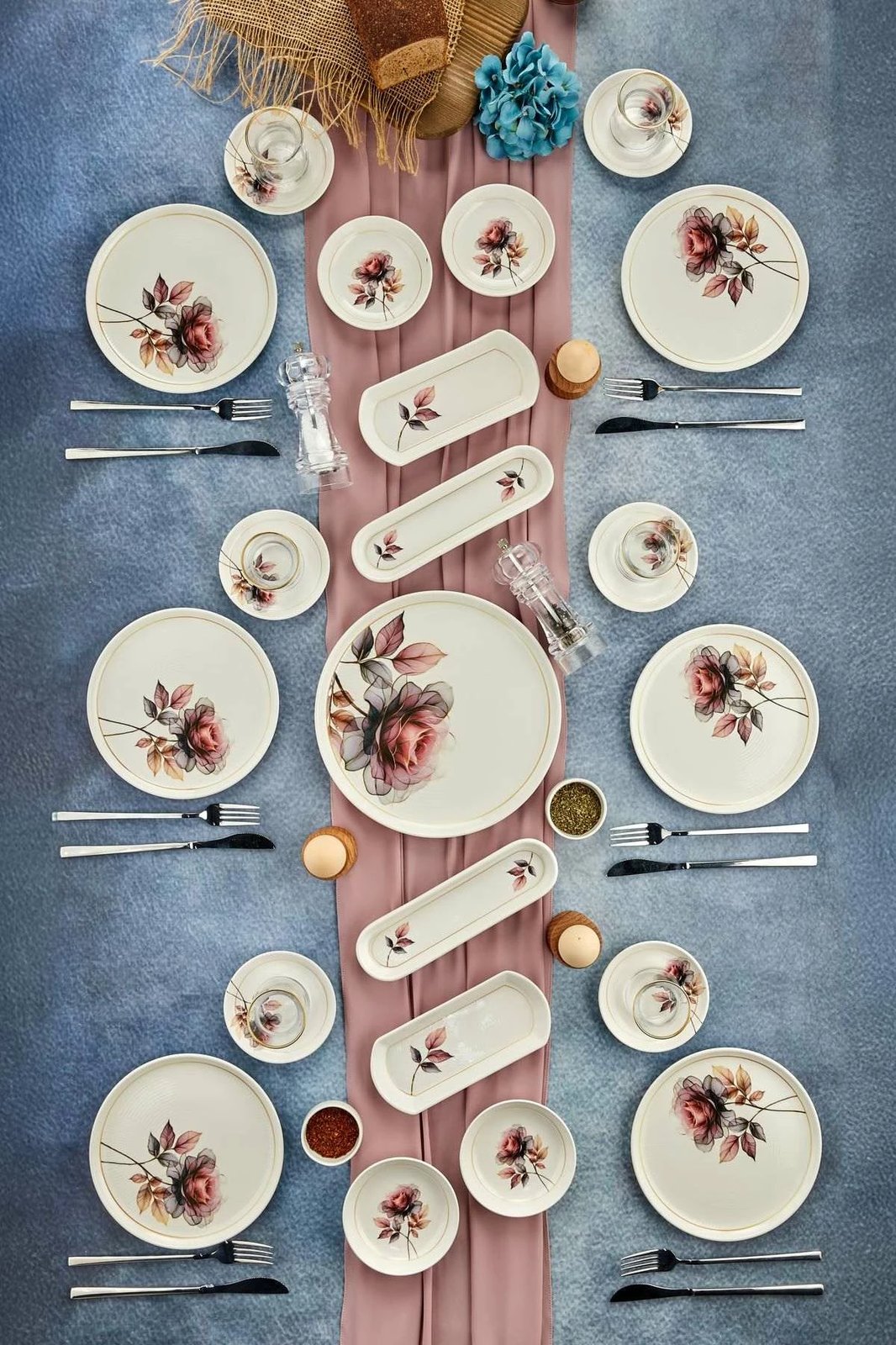 Set mëngjesi 21 pjesësh, Hermia Concept, HaleLuxRolyefli21