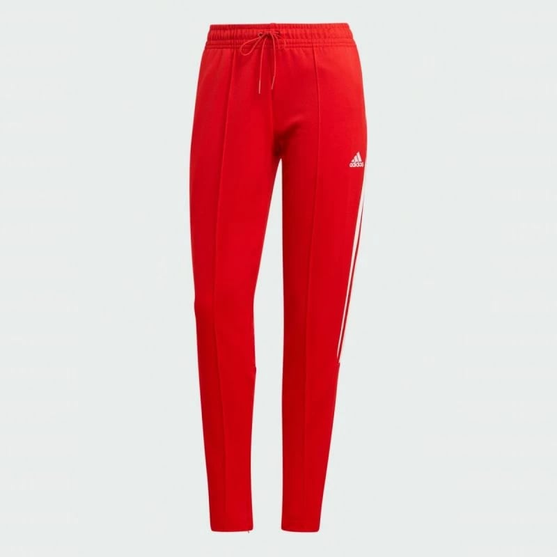 Pantallona sportive për femra adidas, të kuqe
