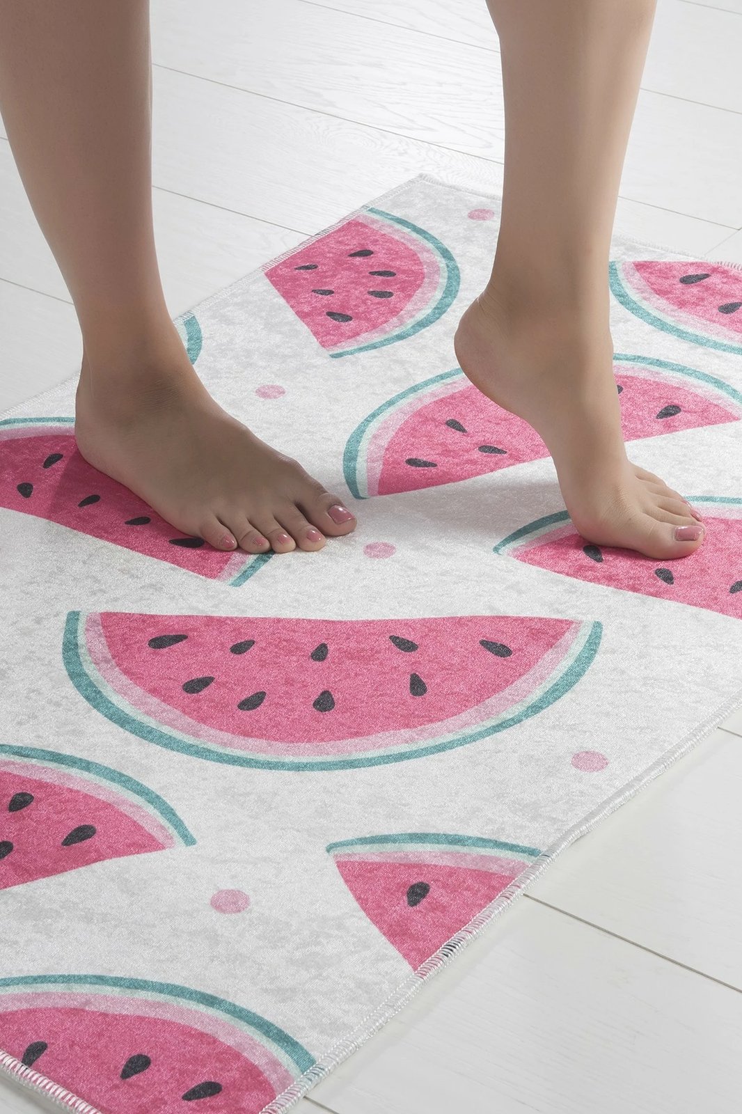 Set tapetash për banjo, 2 copë, model me shalqi, Karpuz Djt, Mijölnir