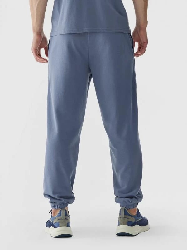 Pantallona sportive 4F meshkuj, blu