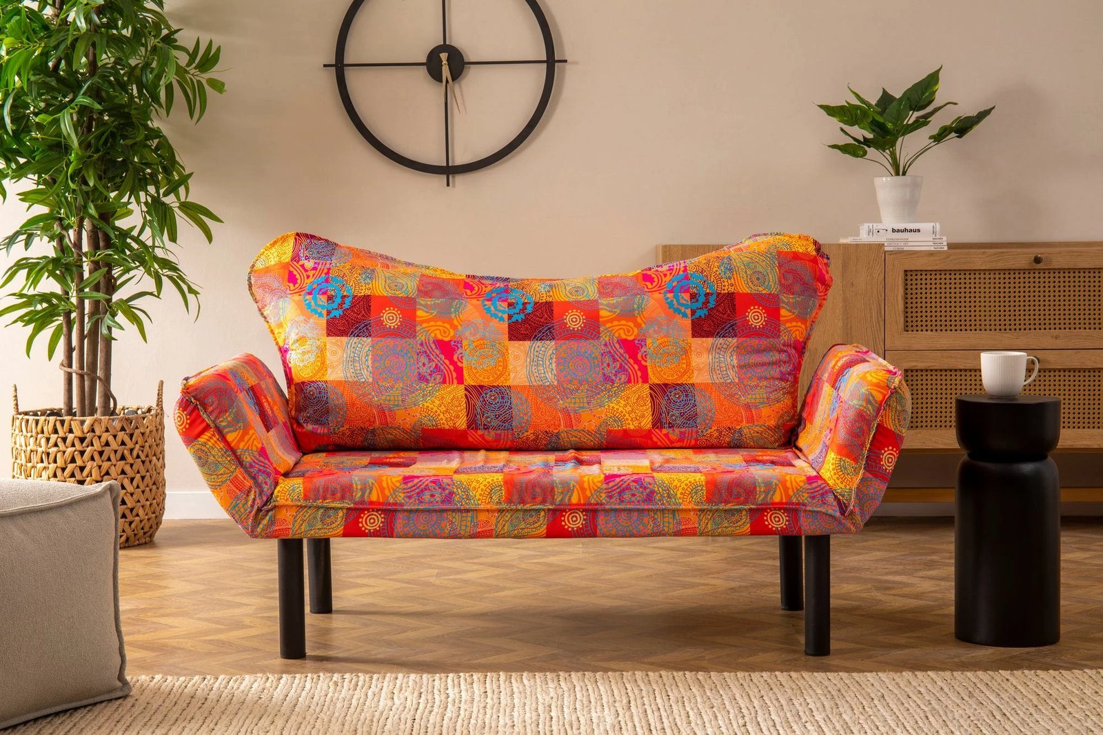 Divan-krevat dy ulëshe, patchwork, Chatto Atelier del Sofa