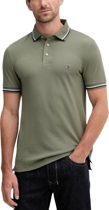 Polo për meshkuj Tommy Hilfiger, e gjelbër