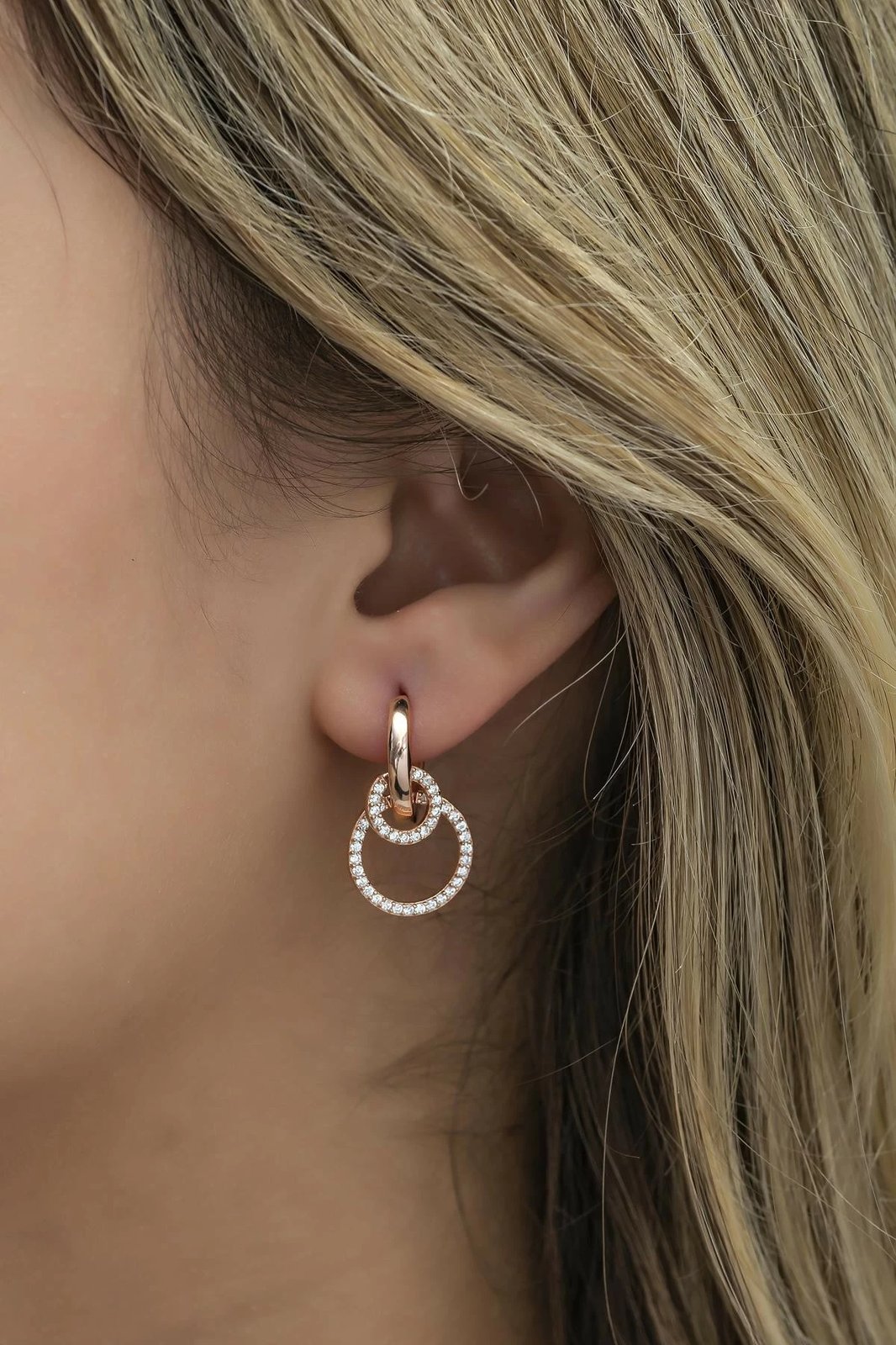 Vathë argjendi Jumeon, ngjyrë rozë e artë, NRZ998588