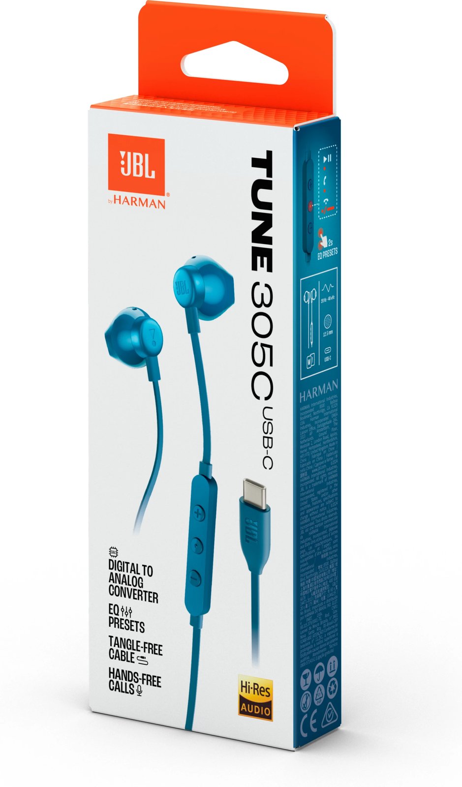Kufje Me Kabëll JBL TUNE 305 C USB-C