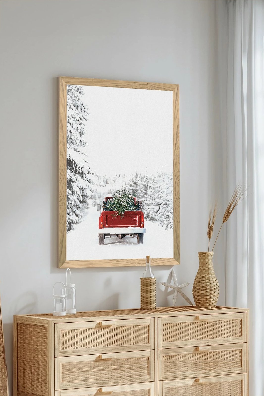 Pikturë dekorative, Wallity, Tekhammdf1, shumëngjyrëshe, 33x48cm