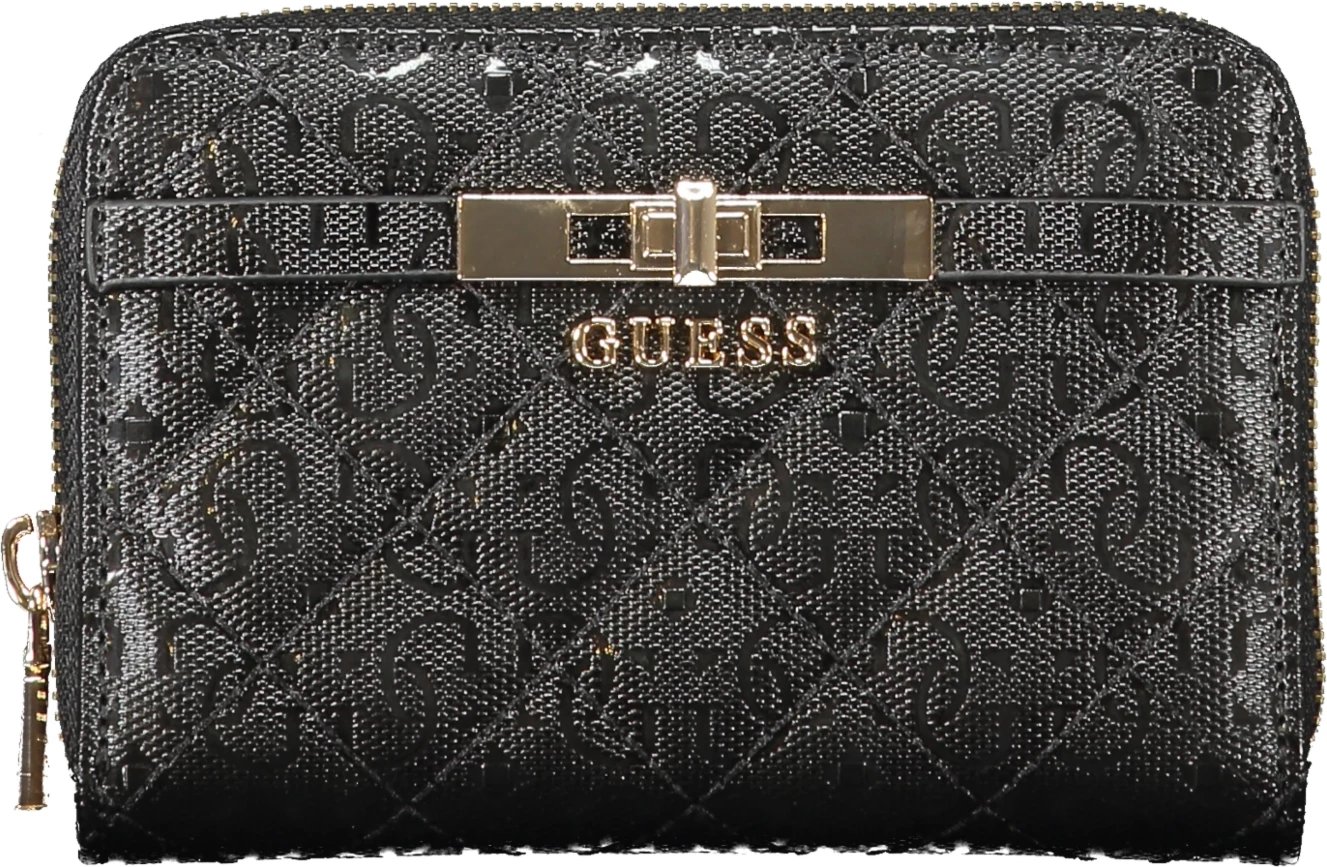 Portofol për femra GUESS JEANS, e zezë