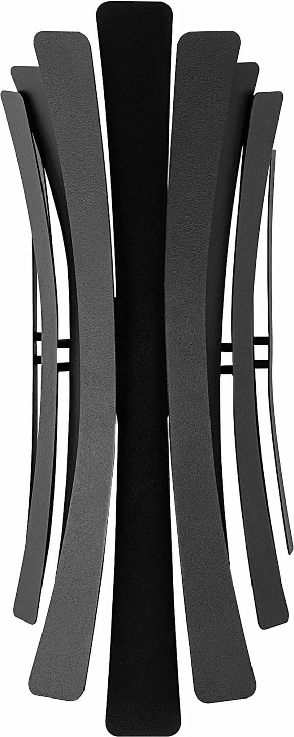 Llambë muri Opviq, Lınea - 15440, ngjyrë e zezë, trup metalik