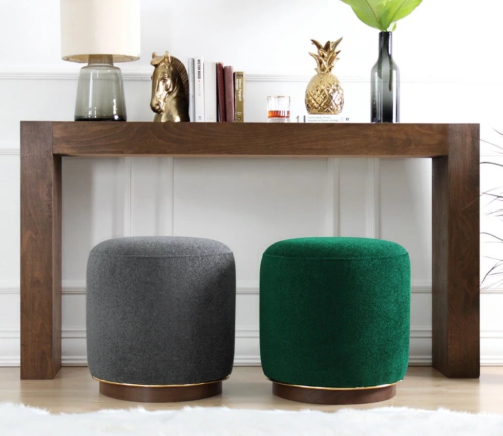 Puf modern, ngjyrë gri, Atelier del Sofa, Zeone