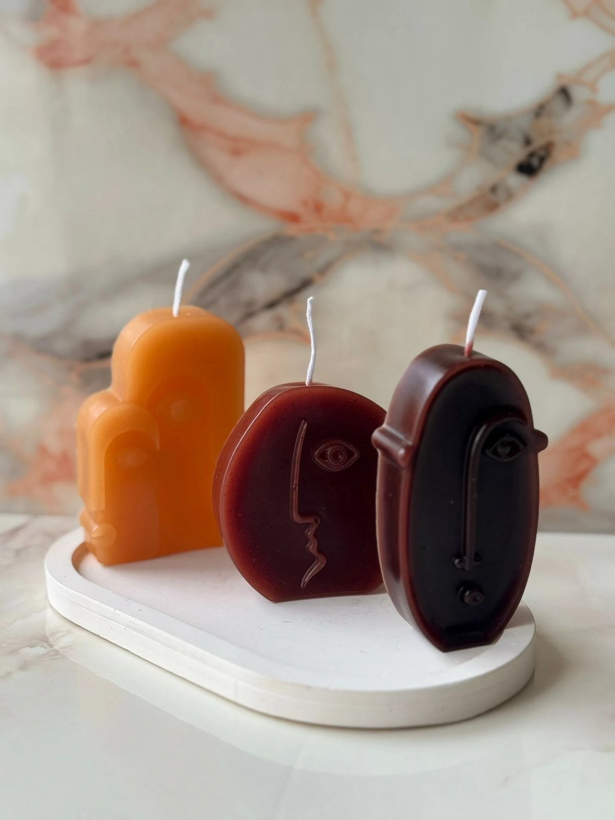 Set qirinjsh (4 copë), Evila Originals, Glamour Candle 38ST