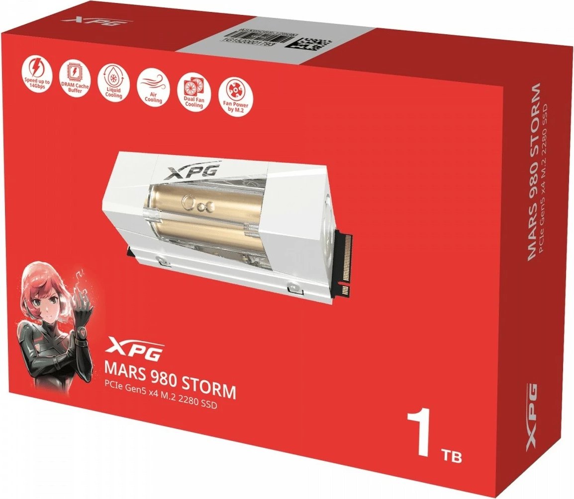 SSD Adata XPG MARS 980 STORM 1TB, M.2 2280, PCIe 5.0