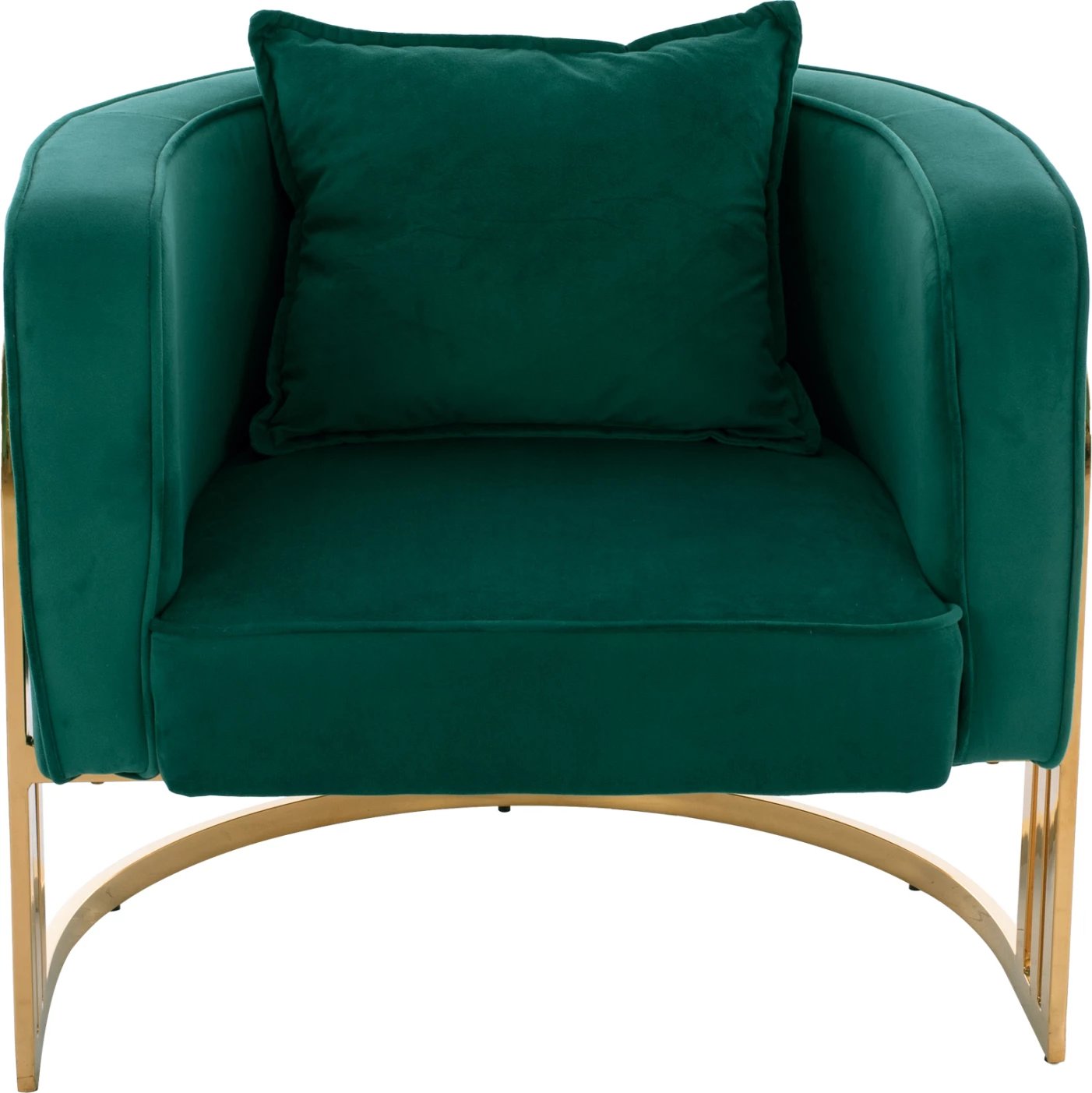 Karrige TIANA me kornizë metali të artë dhe shpinë të ulët, FH8738.03