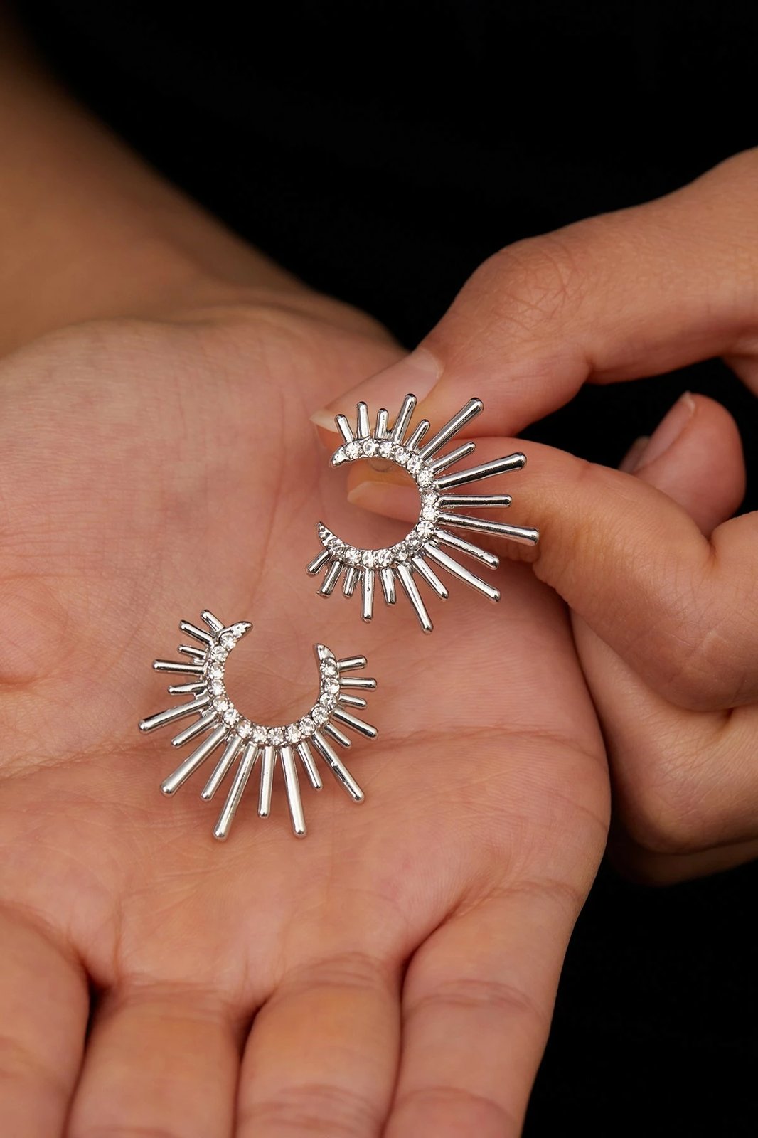 Vathë metalik Elika, ngjyrë argjendi, ELKGC68015