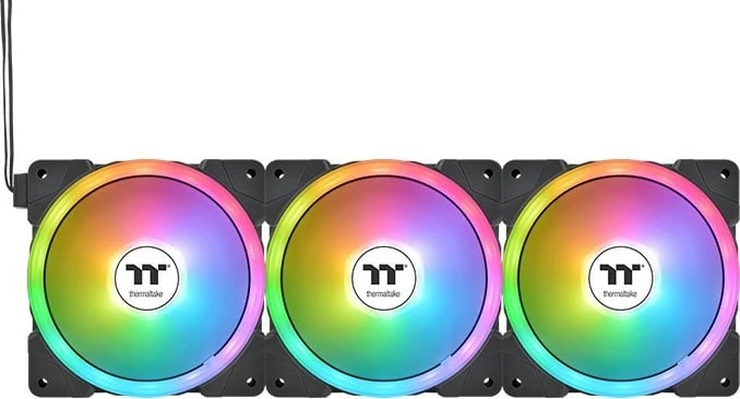 Ftohës ajri Thermaltake SWAFAN EX12 ARGB, 14 cm, i zi