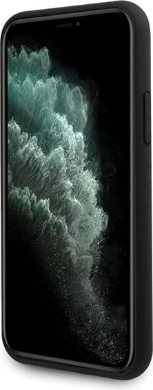 Mbështjellës U.S. Polo Assn. USHCN65SLHRBK për iPhone 11 Pro Max, silikon, i zi