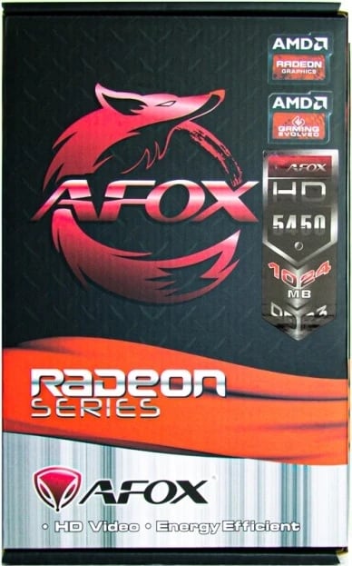 Kartë grafike Afox Radeon HD 5450, 1GB
