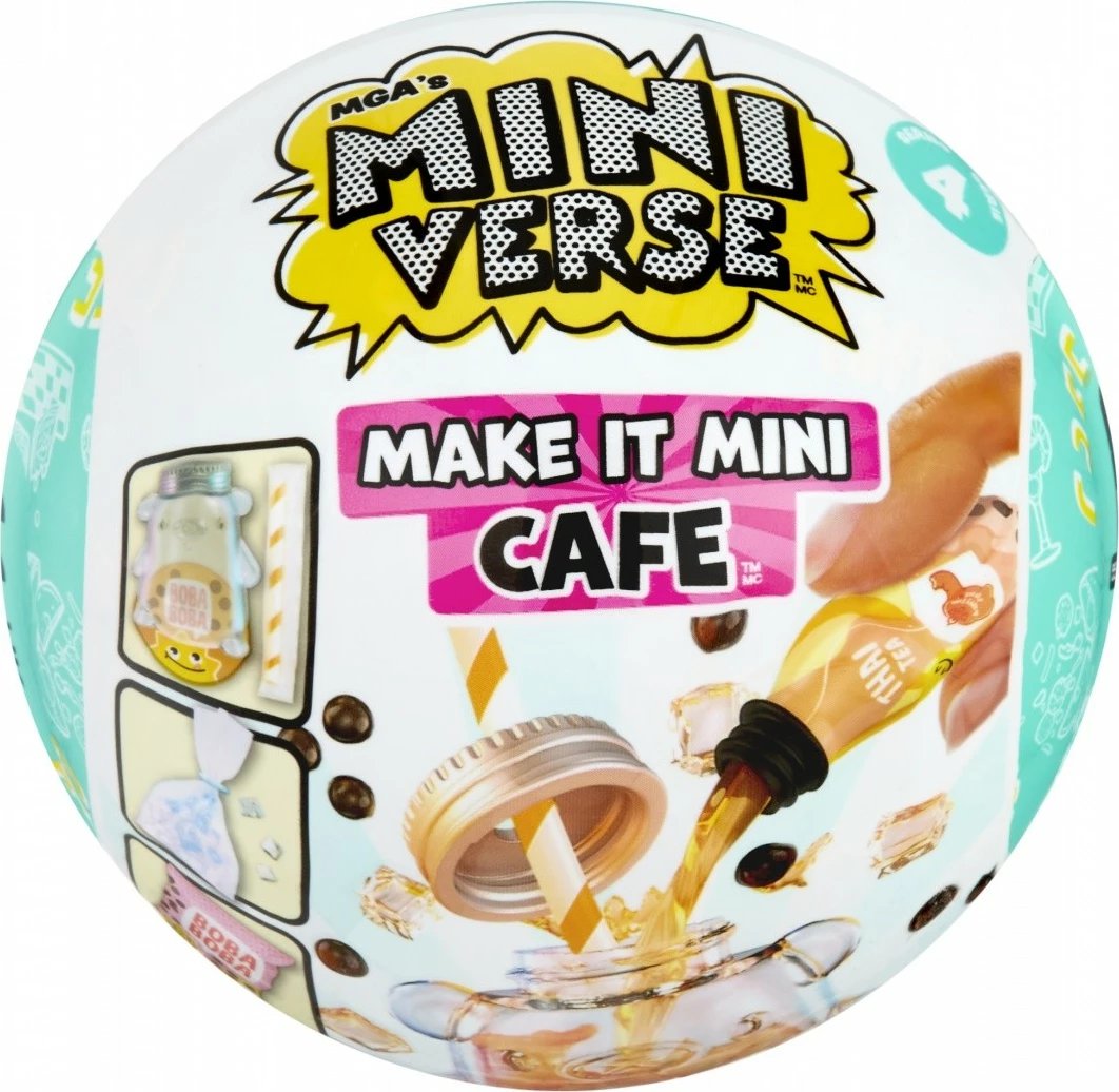 Set figurina MGA Miniverse Make It Mini Foods: Cafe, plastikë, 1 copë Set figurina MGA Miniverse Make It Mini Foods: Cafe, plastikë, 1 copë