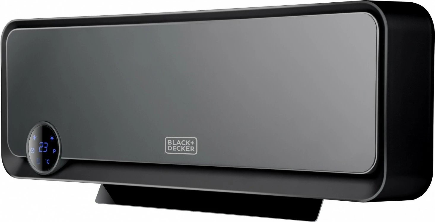 Termoventilator BLACK & DECKER BXWSH2000E, ngjyrë e zezë, 2000 W, montim në mur