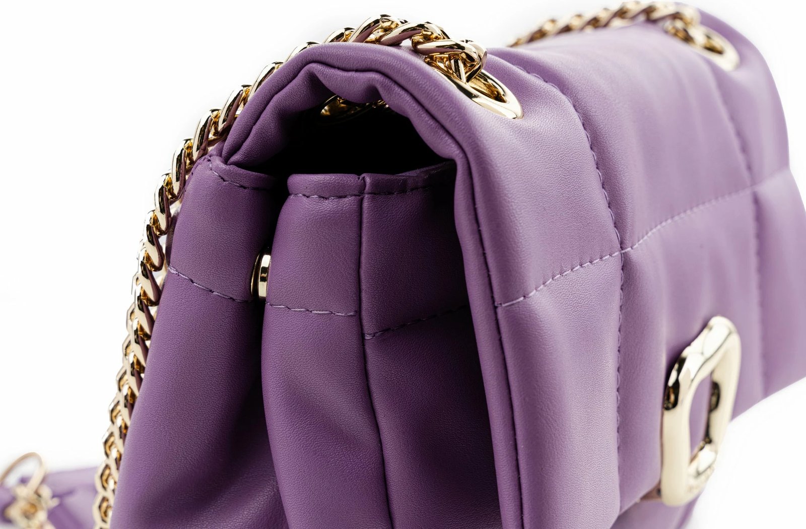 Çantë shpatulle ngjyrë vjollcë, Vince Camuto, Bologna