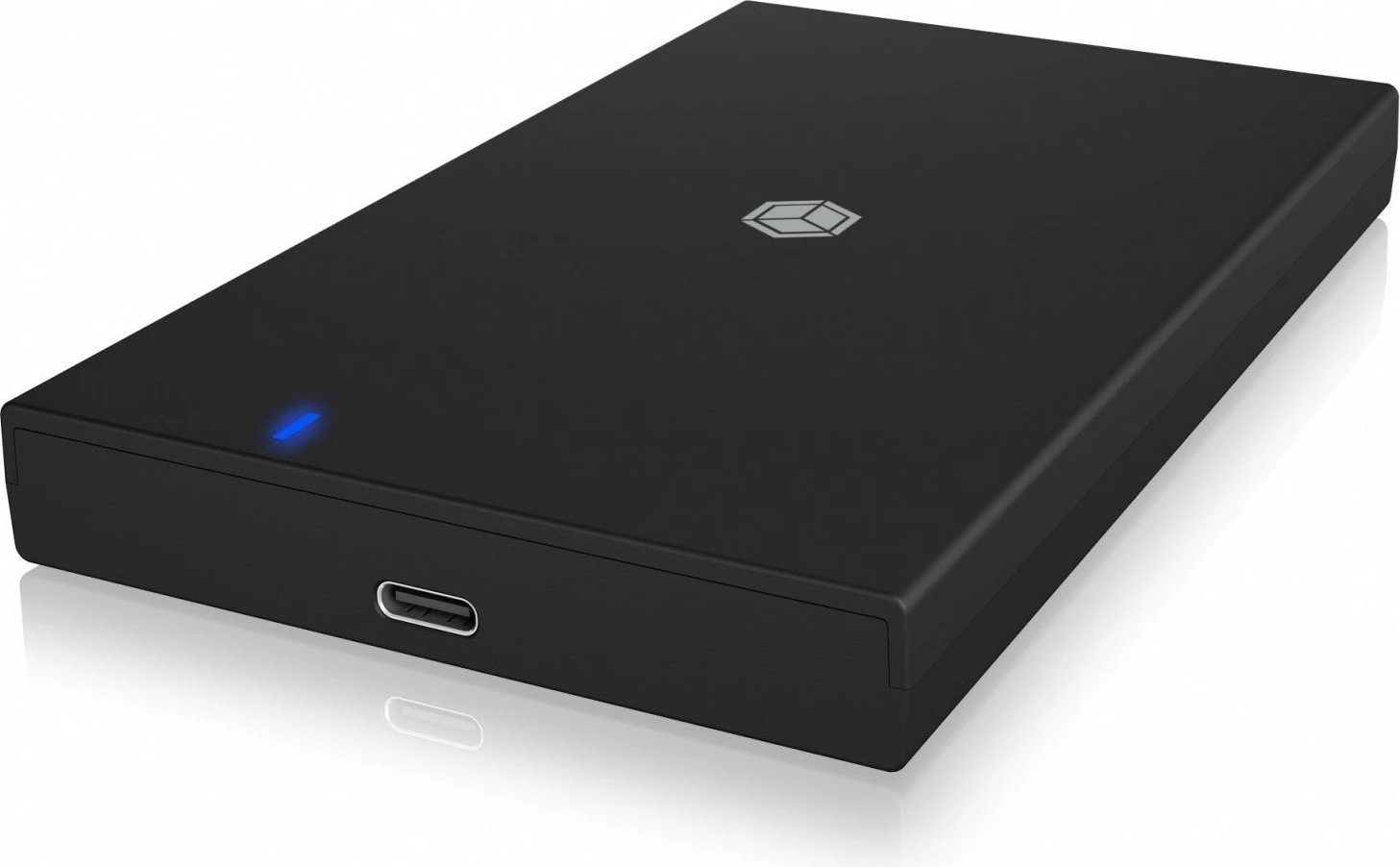 Kasë e jashtme IcyBox IB-200T-C3 për SSD/HDD 2.5", USB 3.2 Gen 1, e zezë