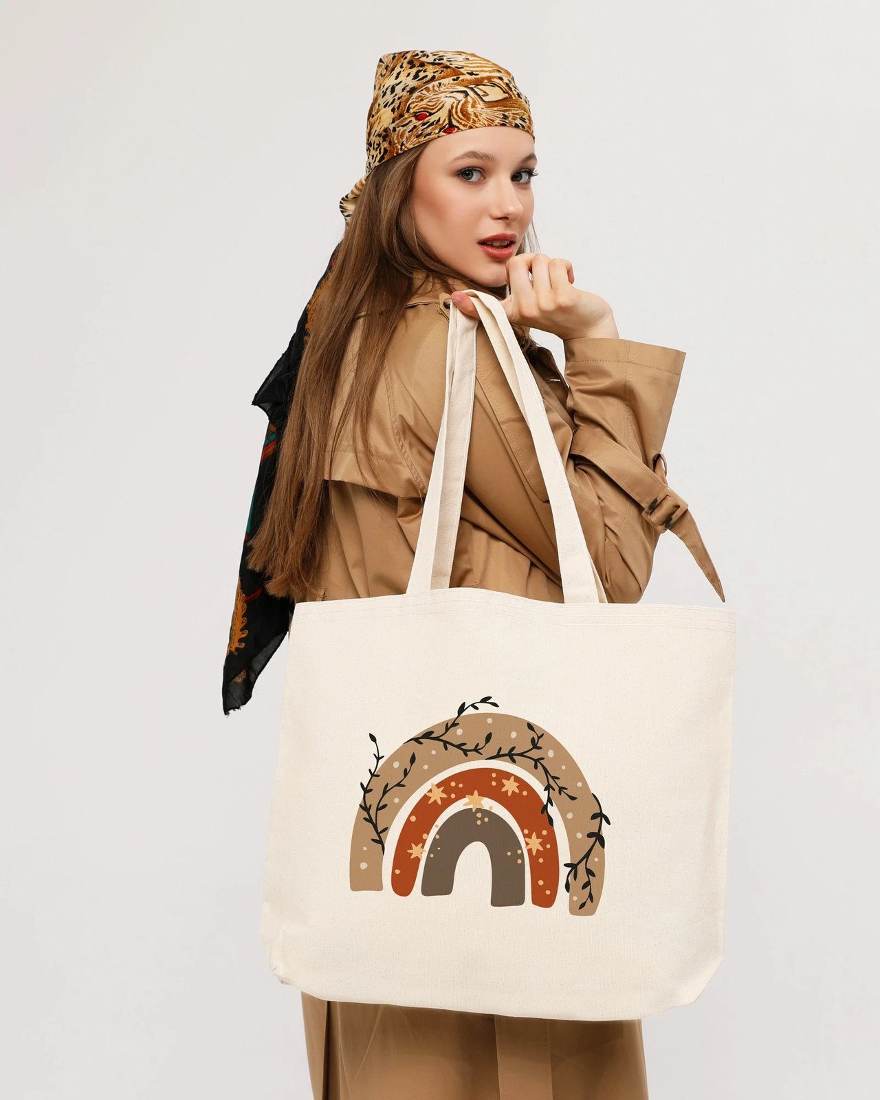 Qese tote Zoozie Bags, 1688, krem