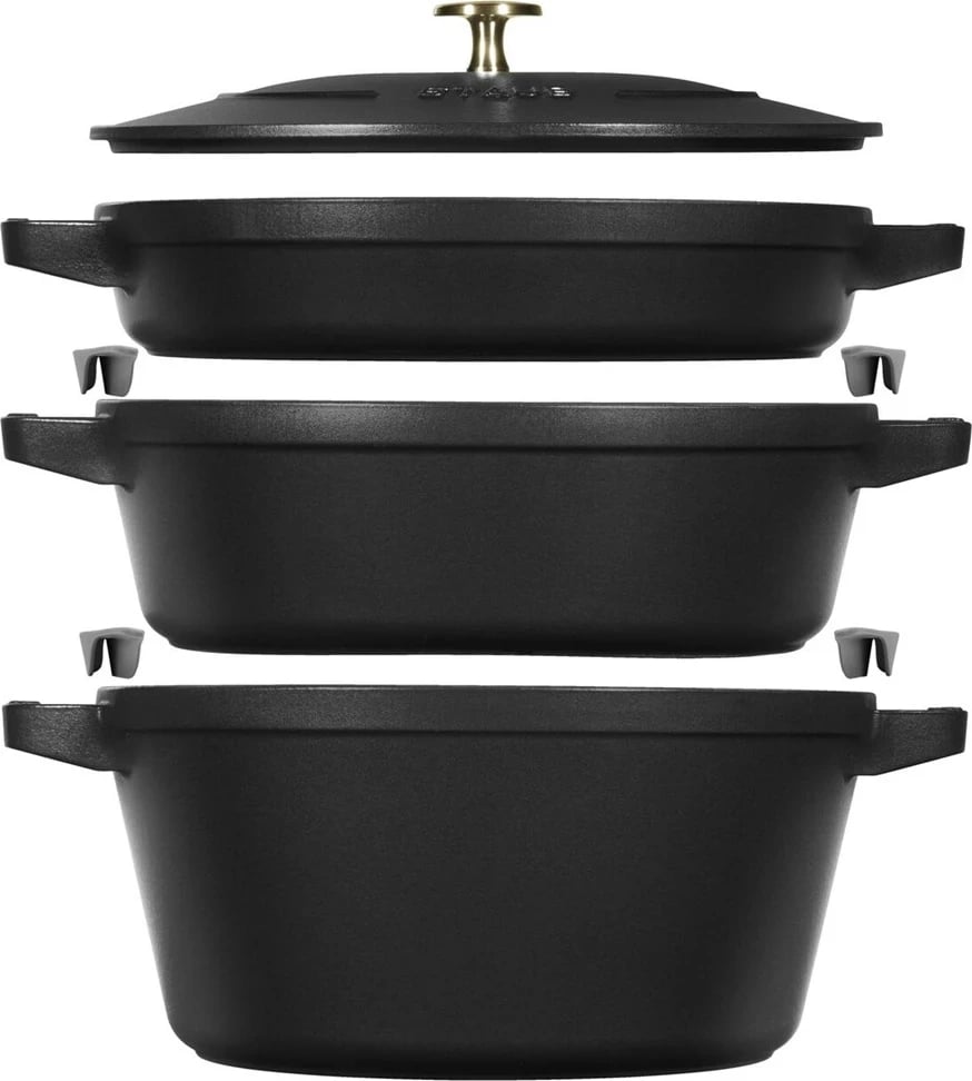 Staub La Cocotte 4.2 L Round Cast iron Casserole baking dish