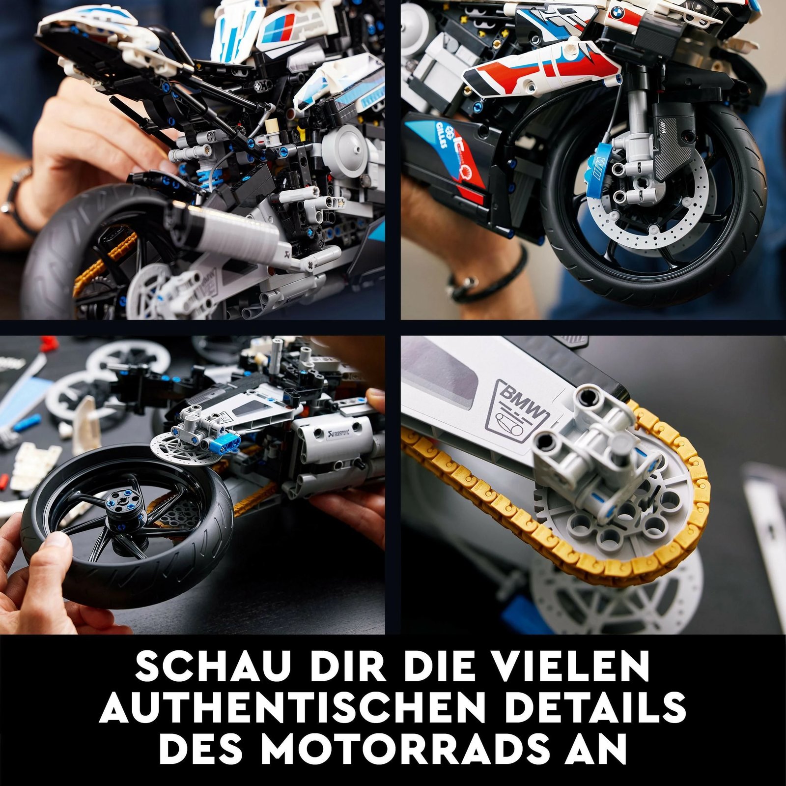Set ndërtimi LEGO Technic BMW M 1000 RR, 1921 pjesë, shumëngjyrësh Set ndërtimi LEGO Technic BMW M 1000 RR, 1921 pjesë, shumëngjyrësh