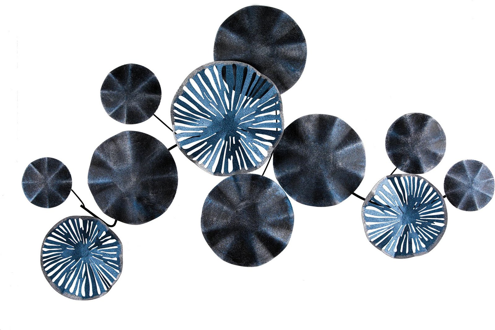 Aksesor dekorativ metalik për mur Wallity, lepur