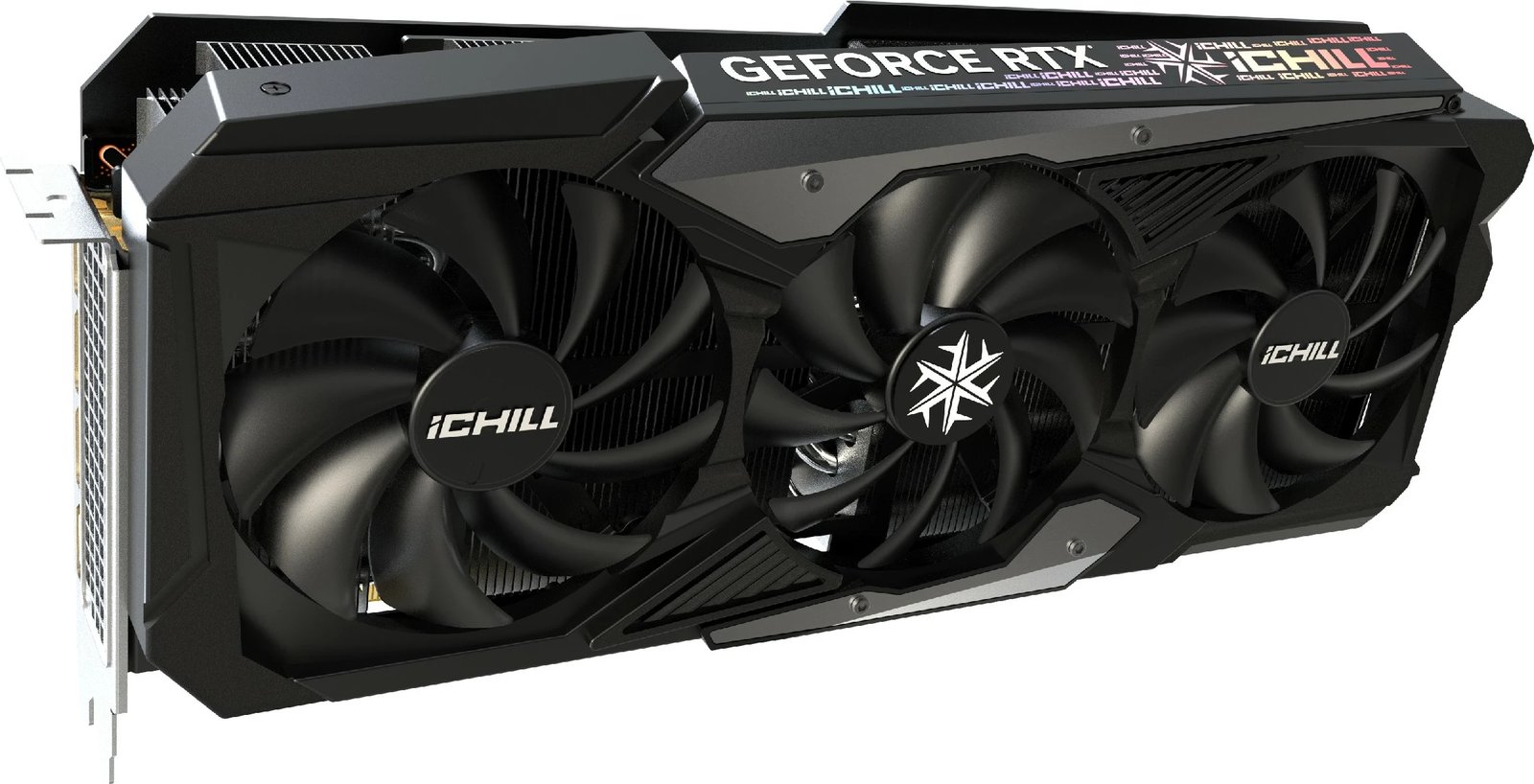 Kartelë grafike Inno3D iChill GEFORCE RTX 4070 Ti SUPER X3, 16 GB, GDDR6X, PCI Express x16 4.0, Blu, Gjelbër, Kuq