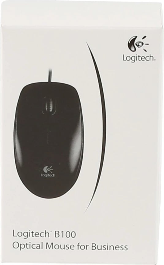 Maus Logitech B100, Optik, USB Type-A, 800 DPI, i zi
