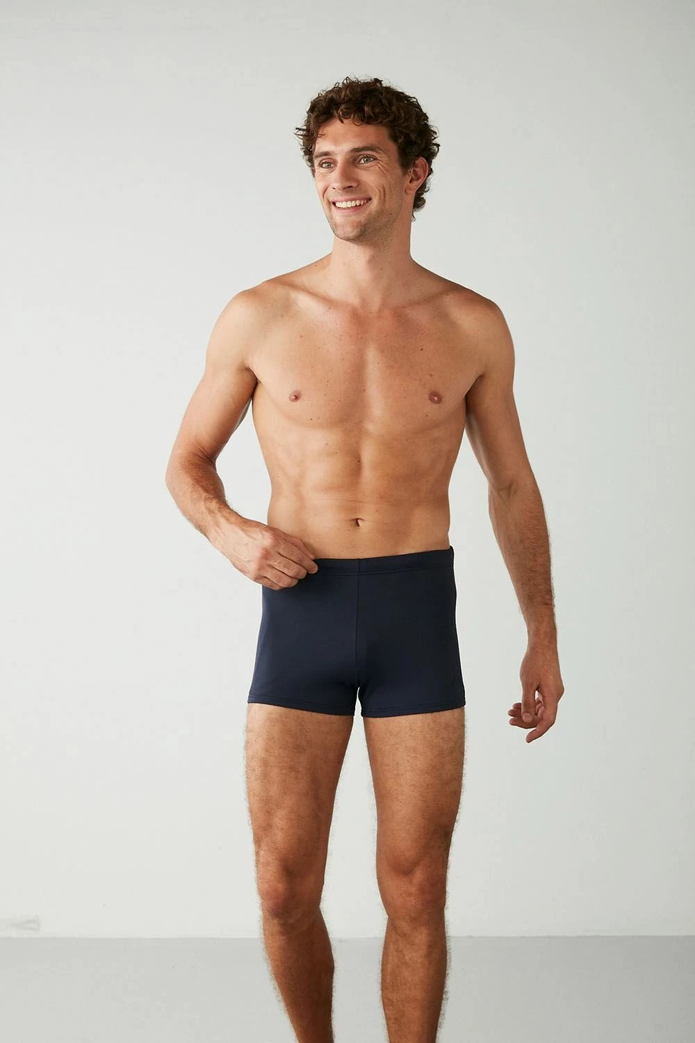 Slip short Jumeon, ngjyrë e kaltër e errët, M