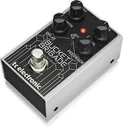 Efekt kitarë TC Electronic Bucket Brigade Analog Delay, E zezë