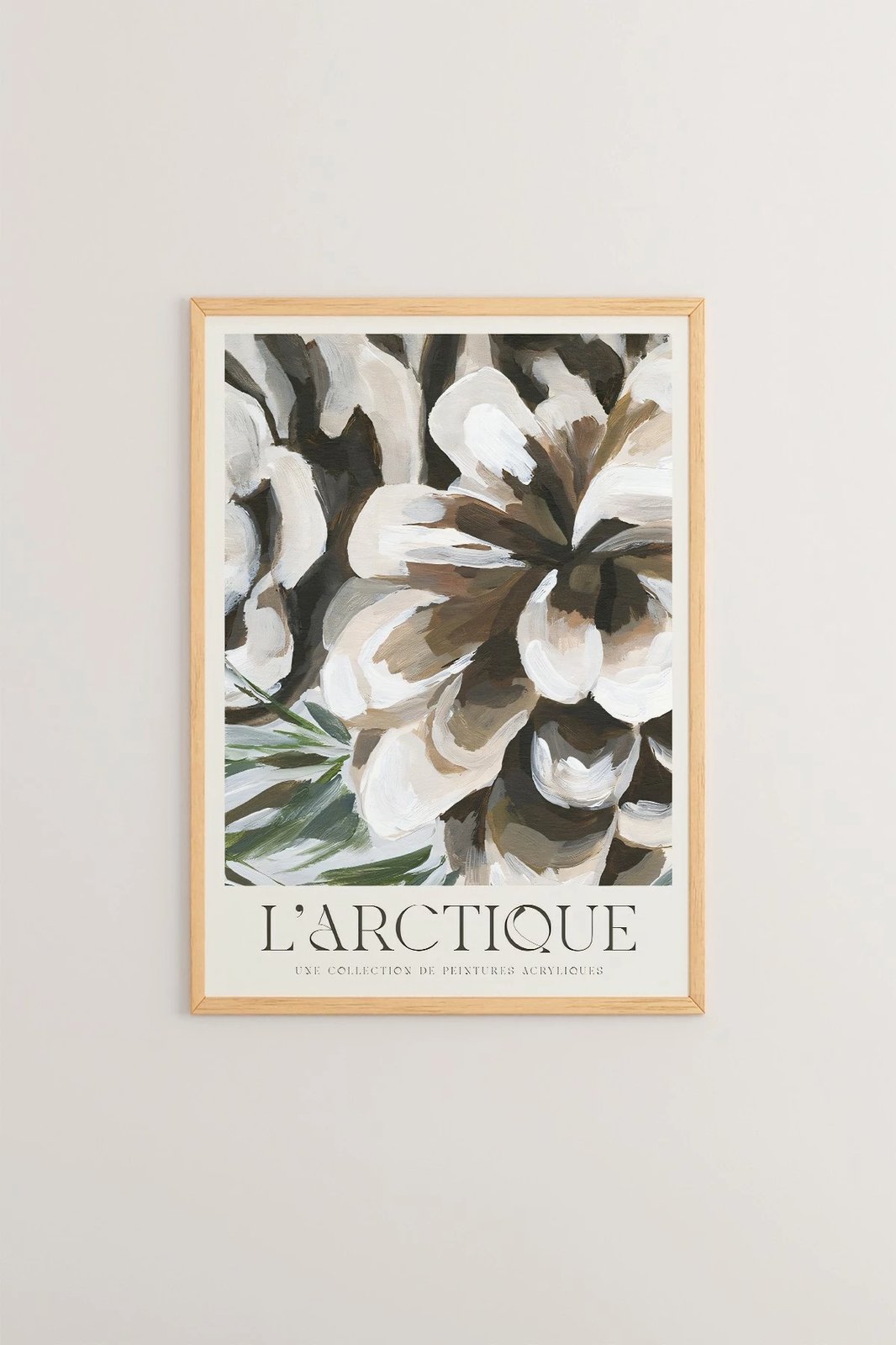 Pikturë dekorative me kornizë, Wallity, Tekhamcerceve34, shumëngjyrëshe, 33x48cm