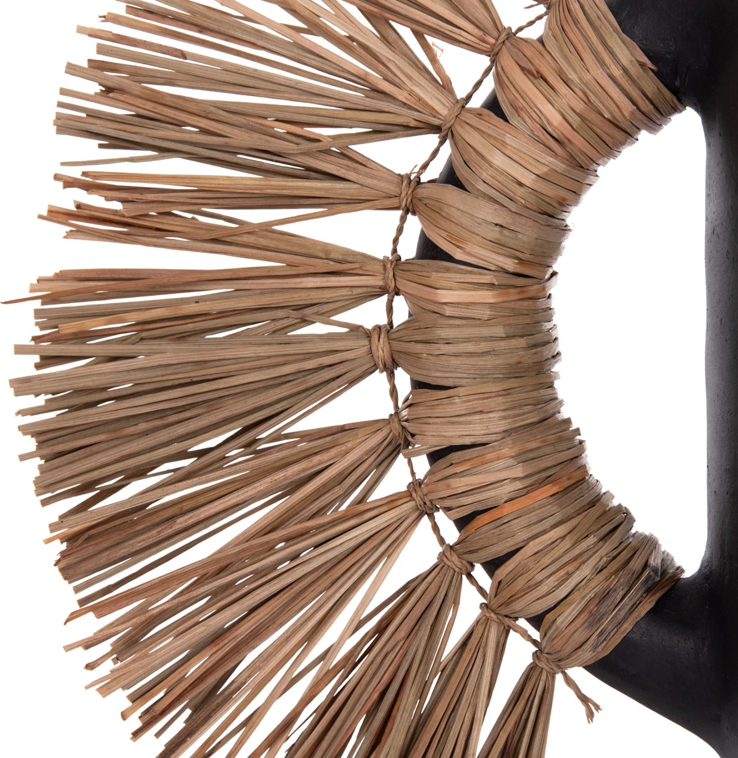 Vazo dekorative tavoline ALICA, terrakotë e zezë, bar i thatë, 55x19x34cm Vazo dekorative tavoline ALICA, terrakotë e zezë, bar i thatë, 55x19x34cm